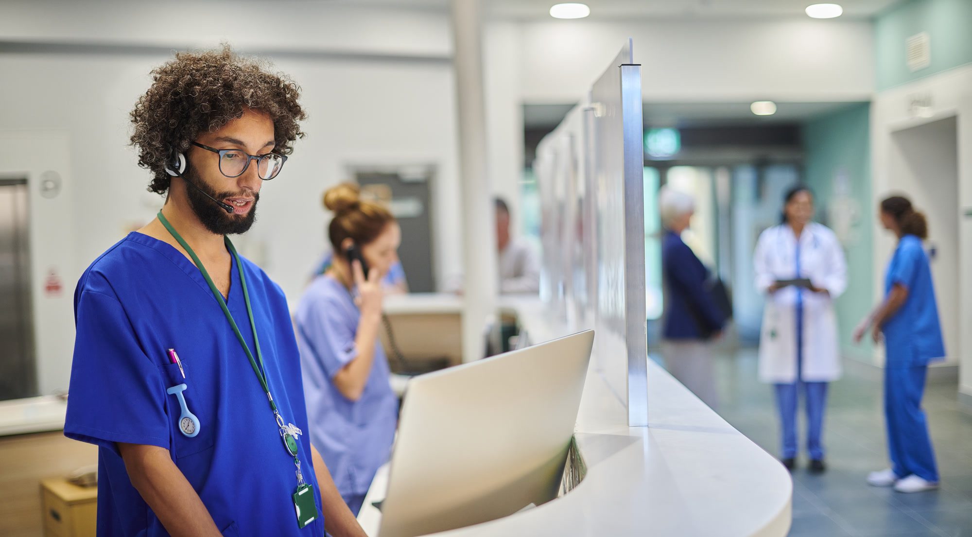 hospital medical switchboard operator